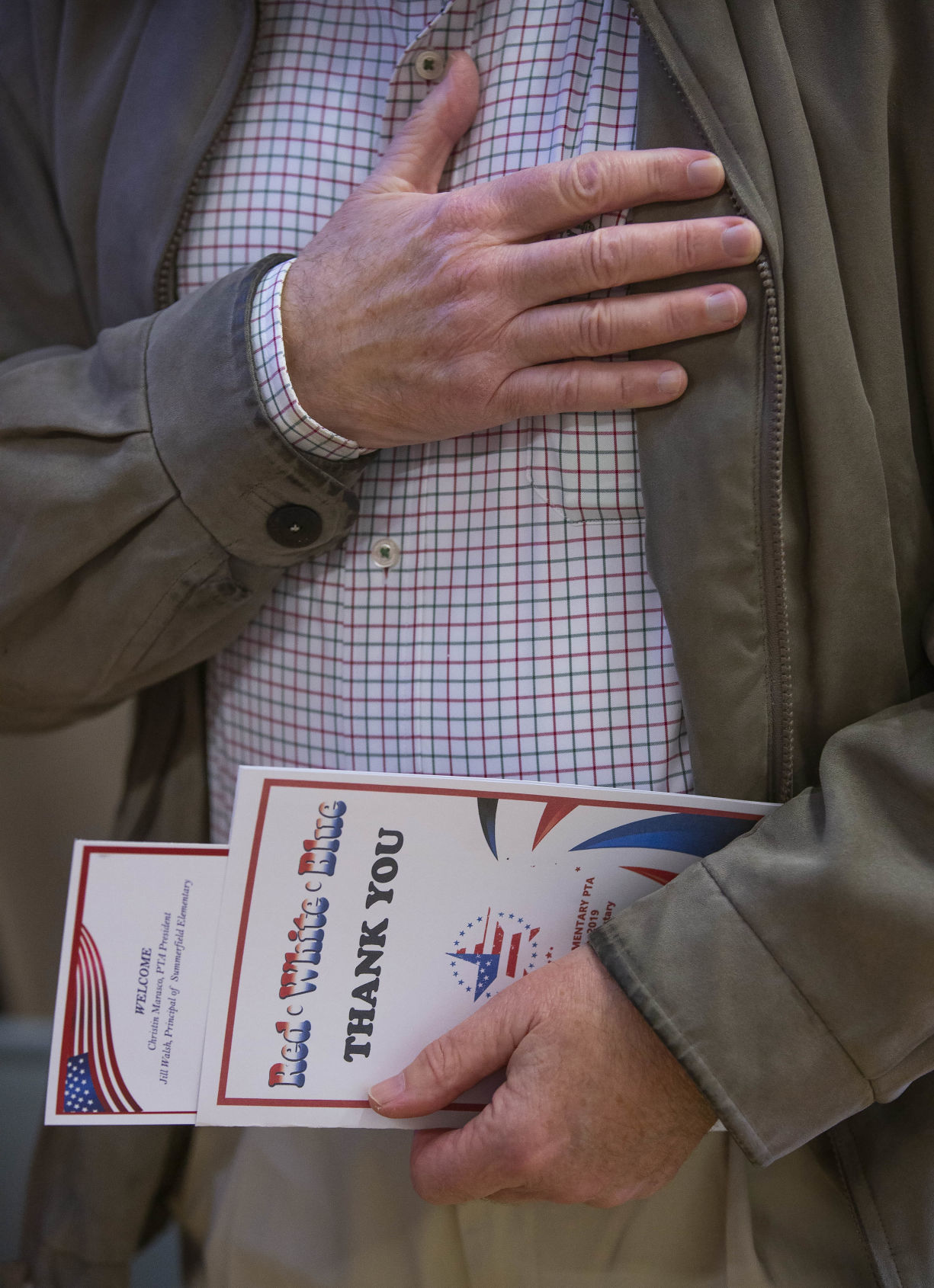Summerfield Elementary thanks its veterans